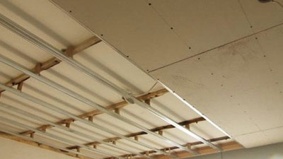 紙面石膏板板縫、控制縫的處理技術(shù)